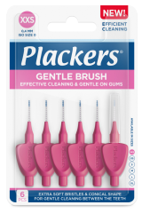 Plackers Gentle Brush XXS 0.4mm hammasväliharja 6 kpl